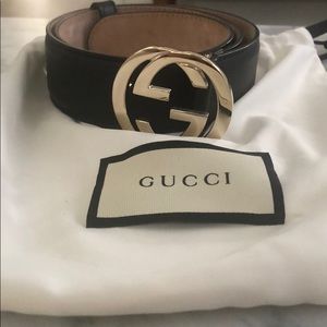 Gucci belt (interlocking G buckle)